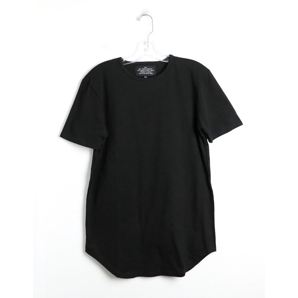 Get Fresh Company Toronto men's t-shirt black minimalist cotton celebrity fave M
